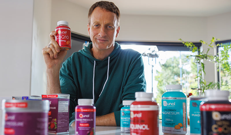 Skateboarding Legend Tony Hawk Teams Up with Qunol