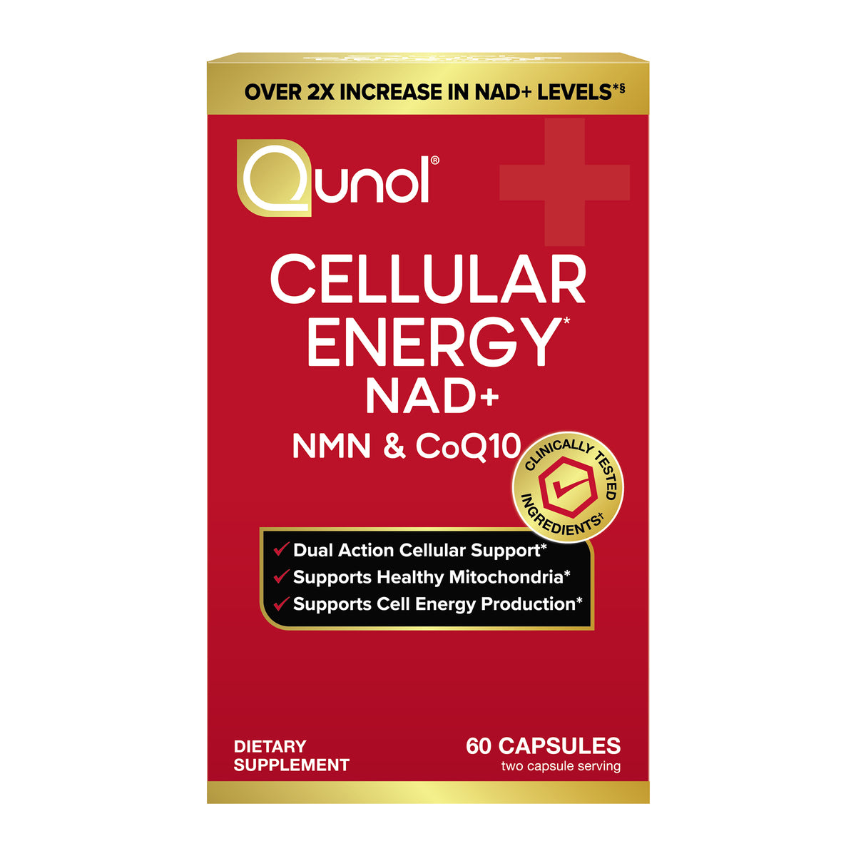 Cellular Energy NAD+ with NMN + CoQ10