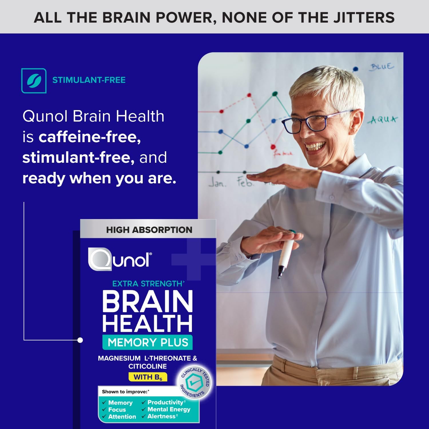 Brain Health - Memory Plus with B6