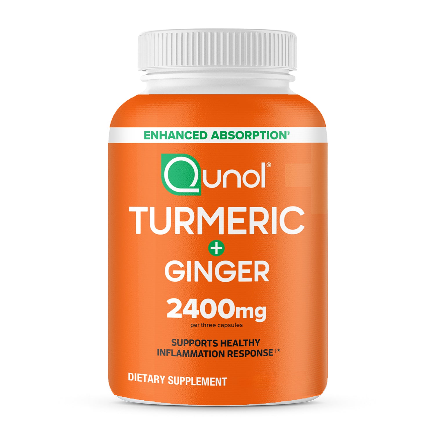 Turmeric Curcumin with Ginger and Black Pepper Extract, 2400mg