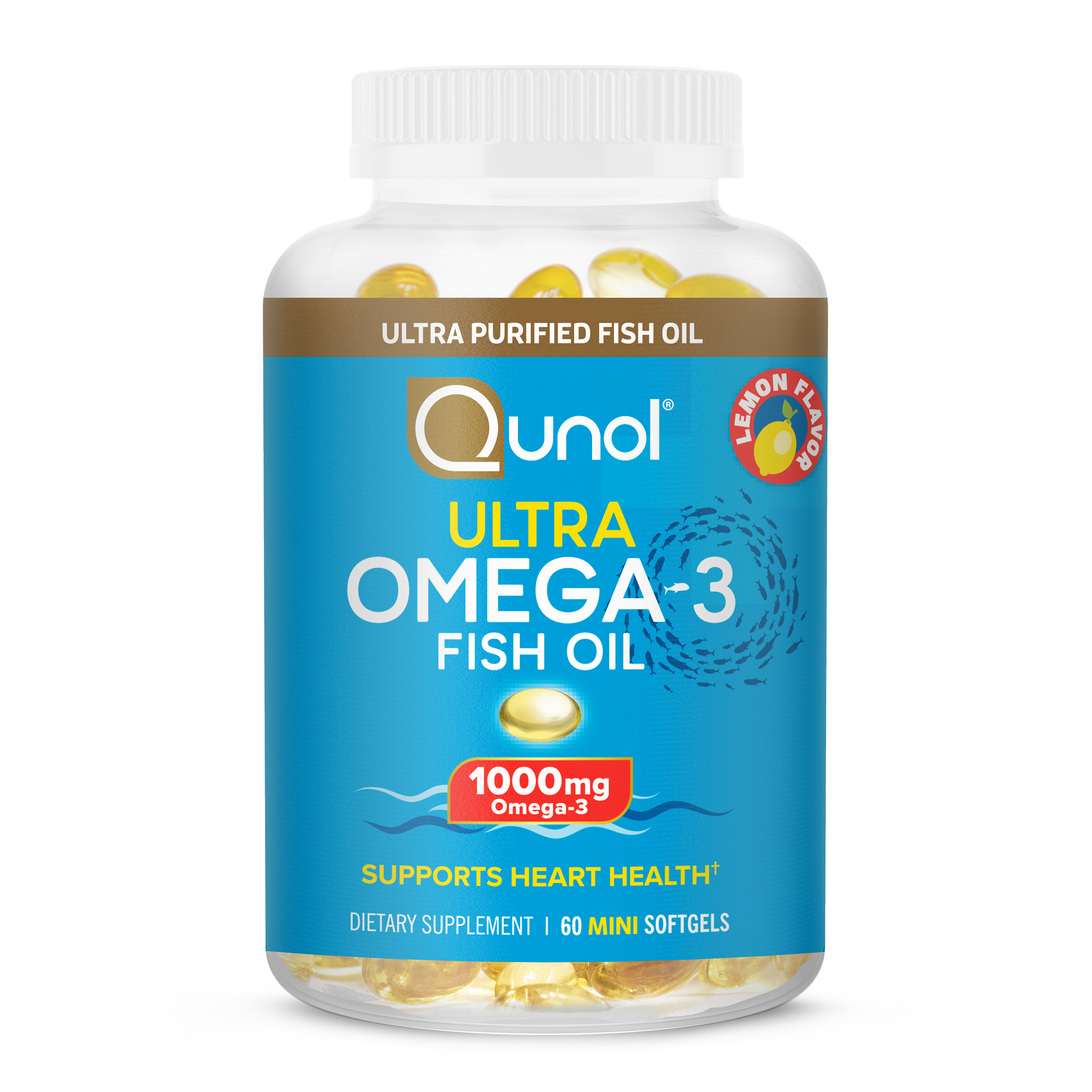 Omega-3 Mini Softgels, 1000mg