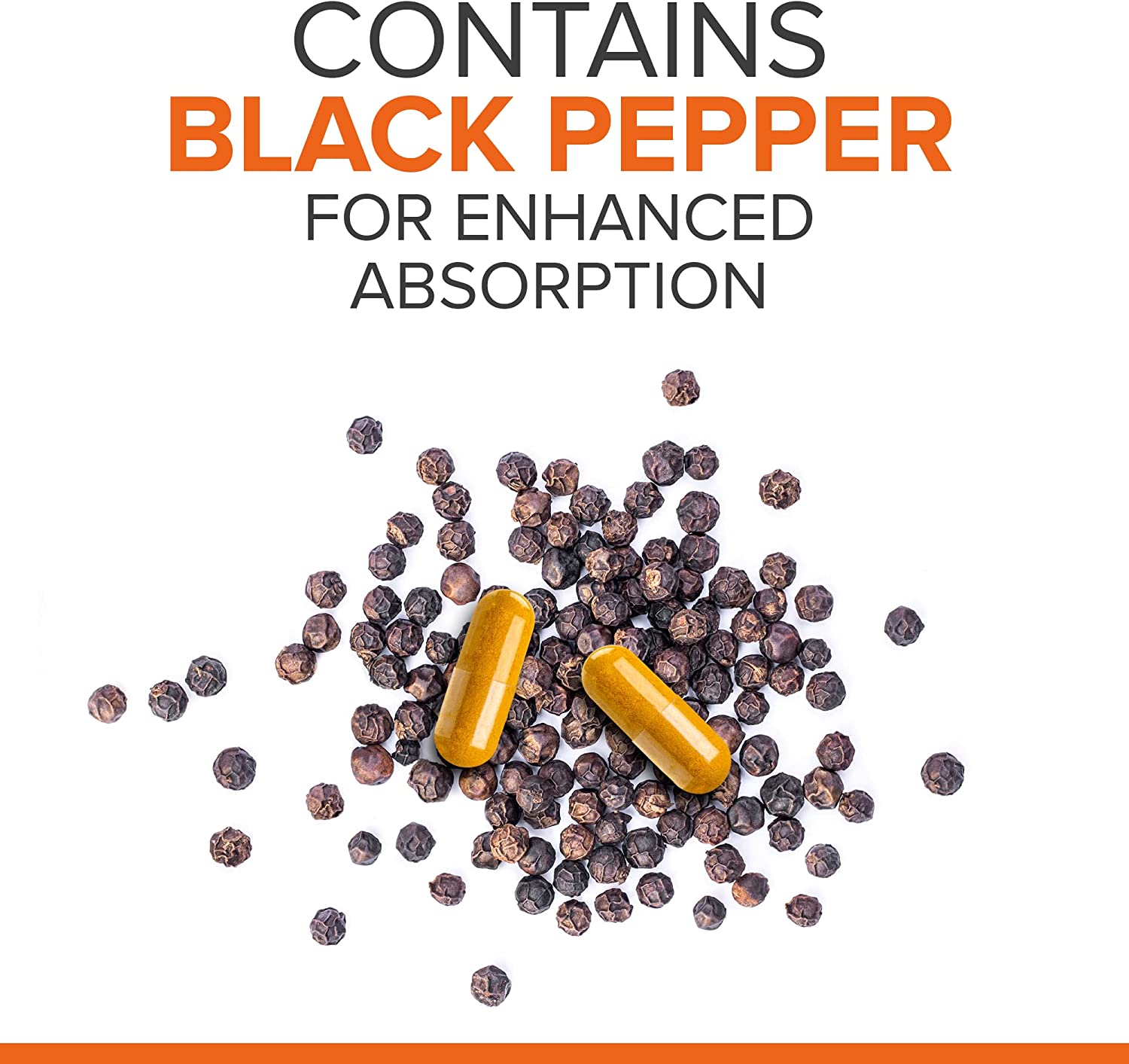 Turmeric Curcumin with Black Pepper and Ginger, 2400mg