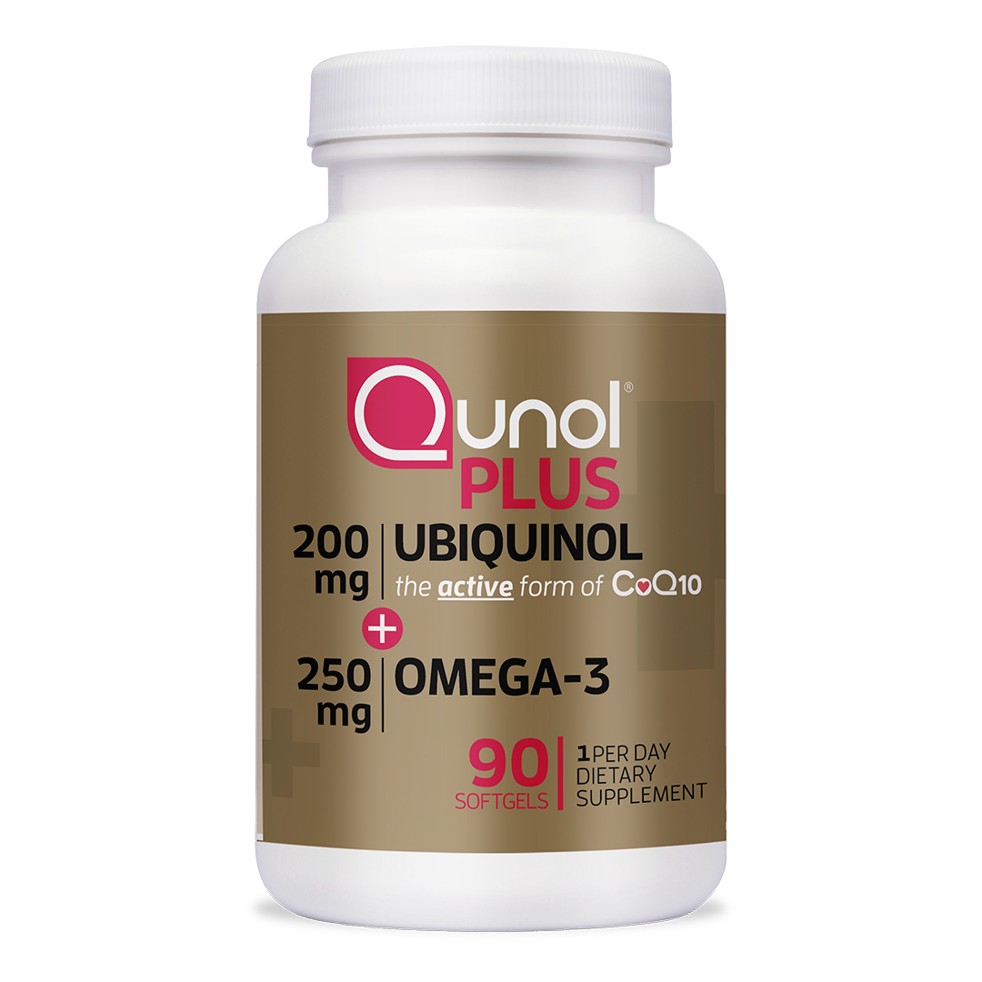 Plus Extra Strength Ubiquinol + Omega-3, 200mg + 250 mg