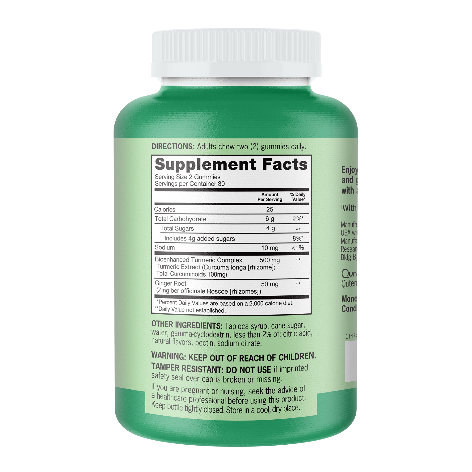 Natural Turmeric Veggie Gumnmies