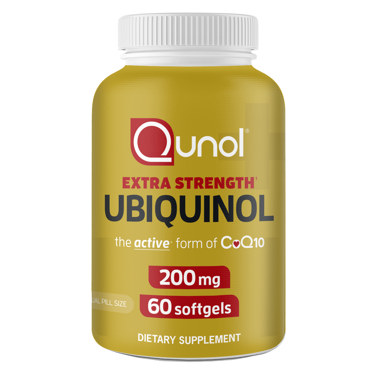 Ubiquinol Extra Strength, 200 mg