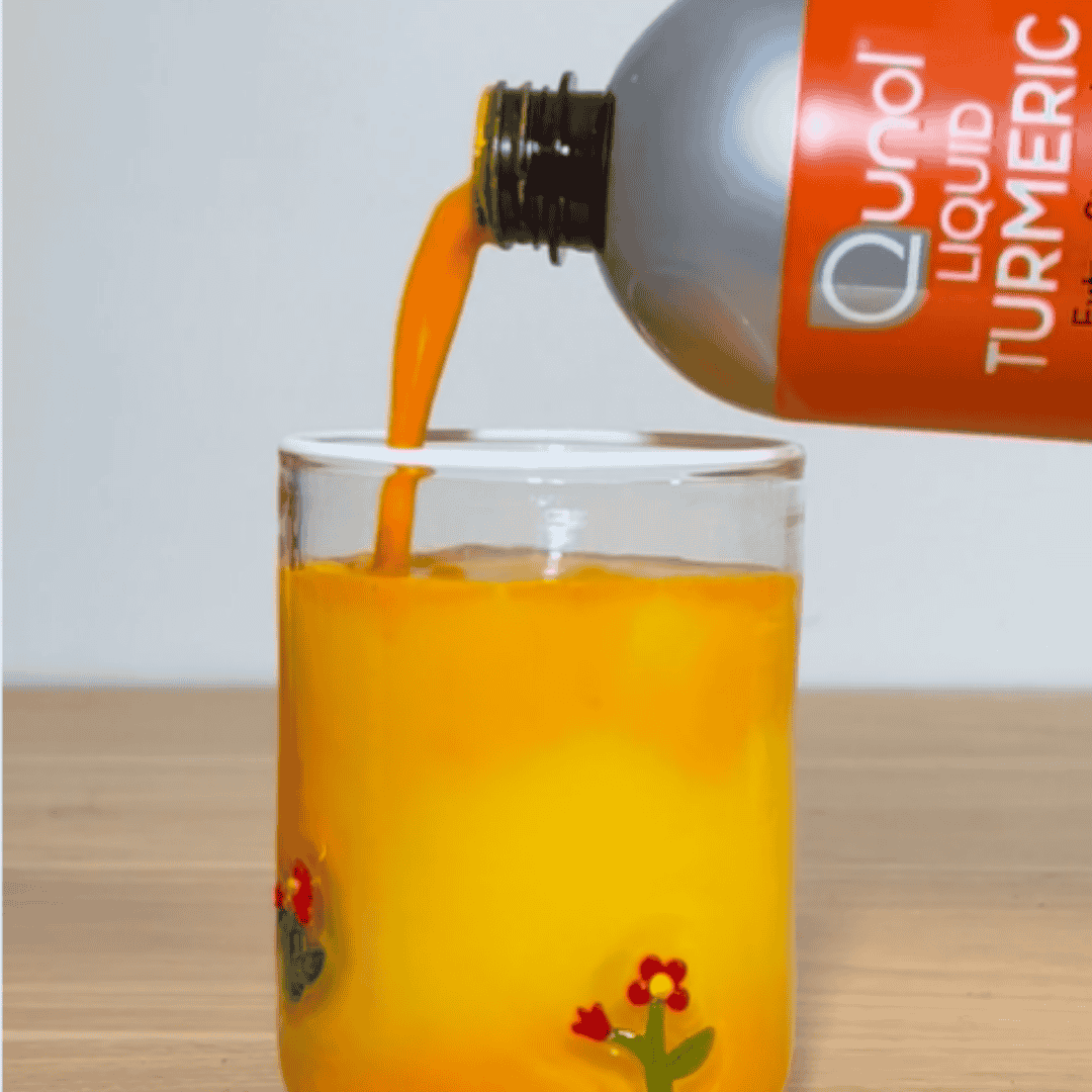 Morning Mix: Liquid Turmeric and Orange Juice