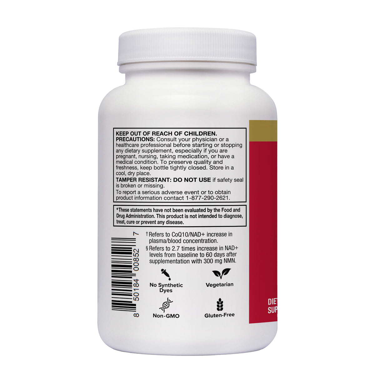 Cellular Energy NAD+ with NMN + CoQ10