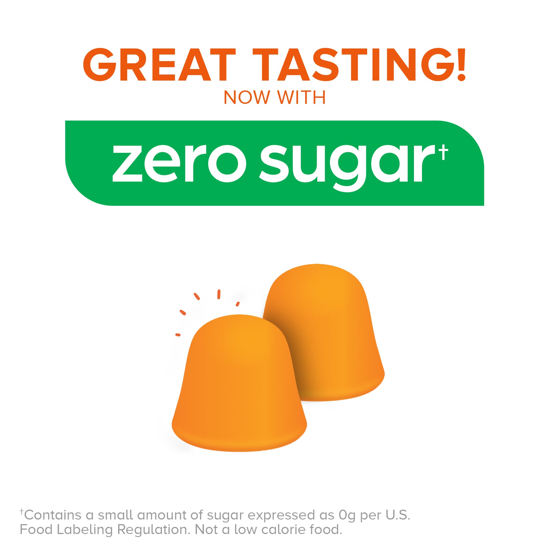 Turmeric Zero Sugar Gummies, 500mg