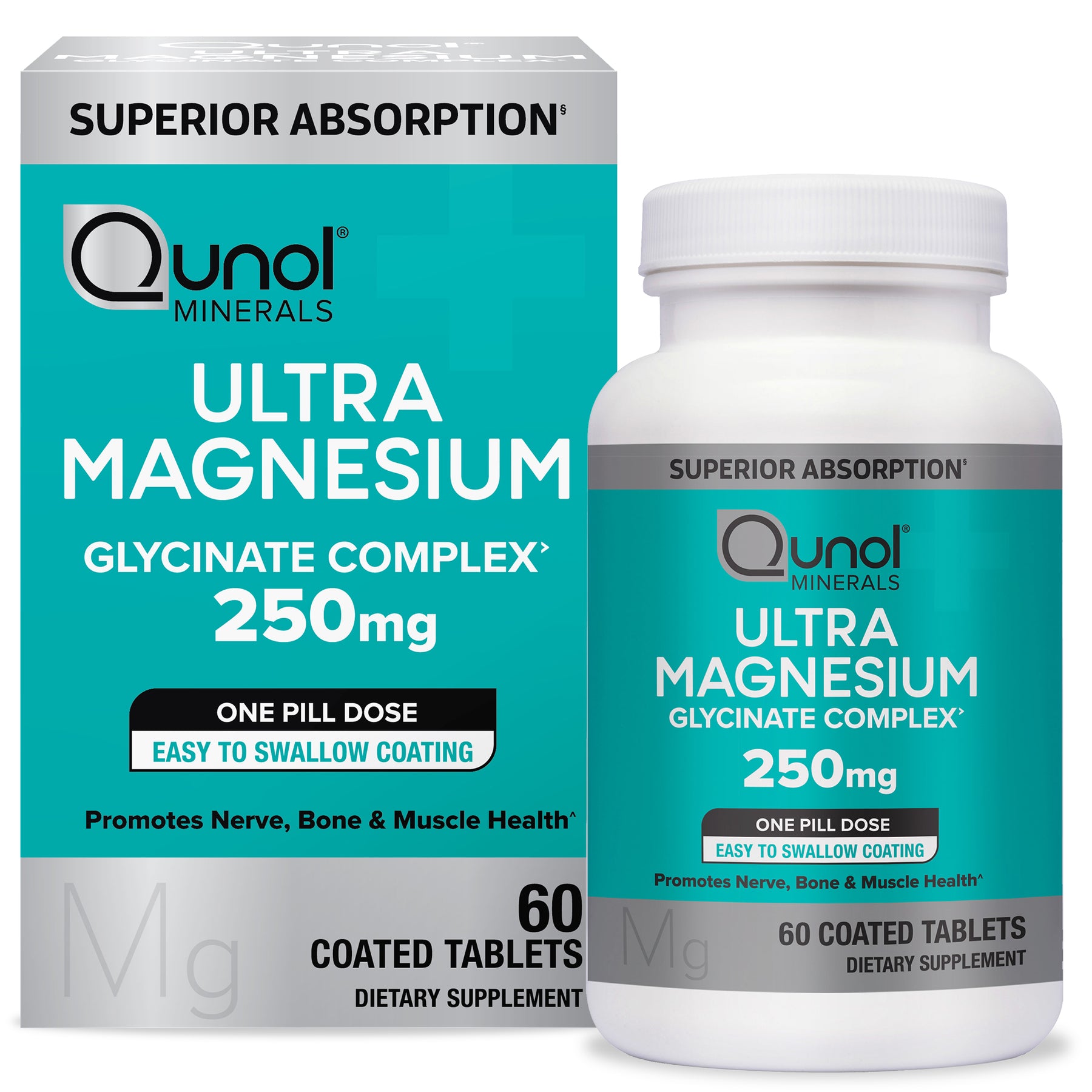 Ultra Magnesium Glycinate Complex, 250mg