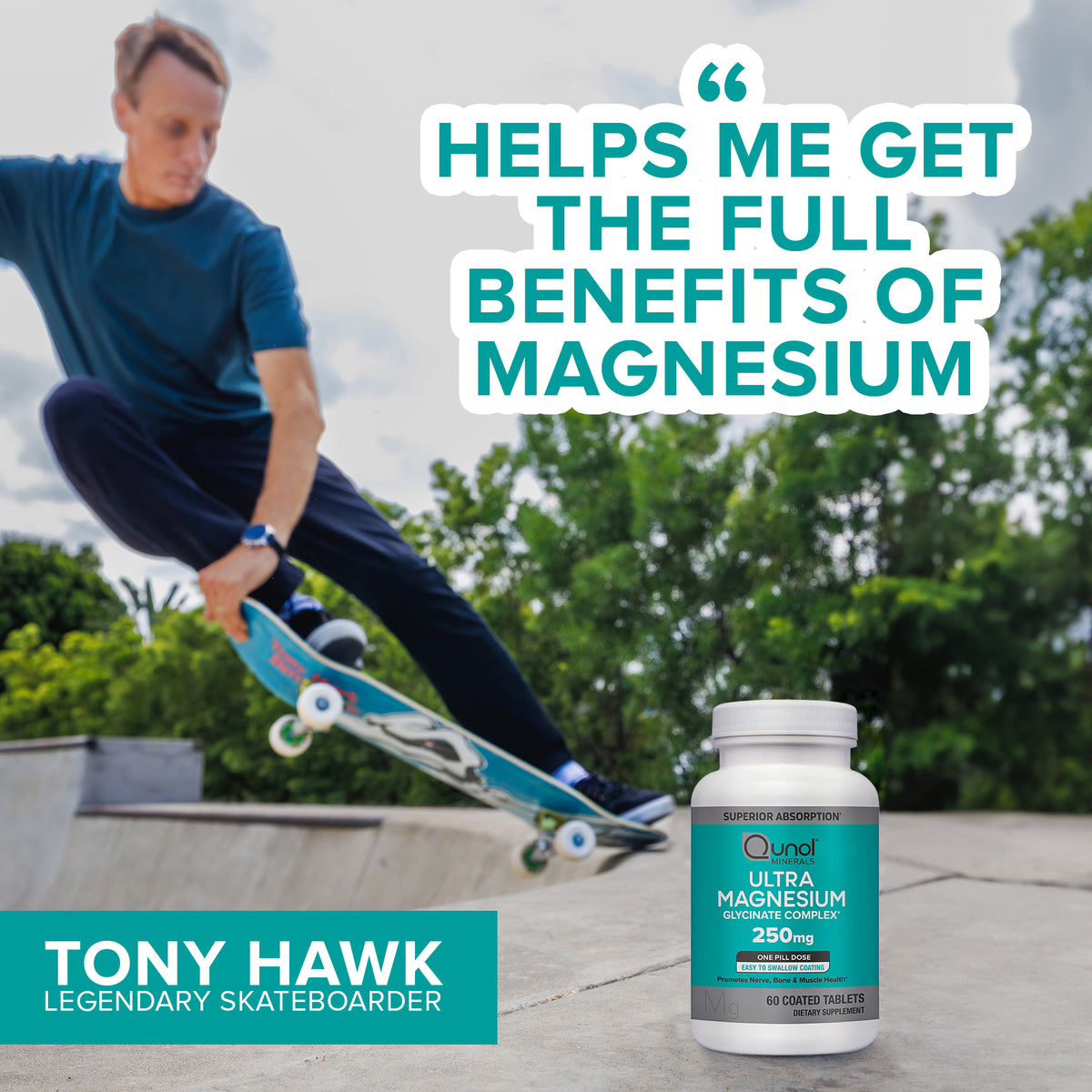 Ultra Magnesium Glycinate Complex 250mg Tablets