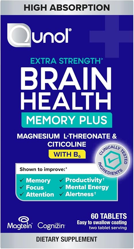 Brain Health - Memory Plus with B6