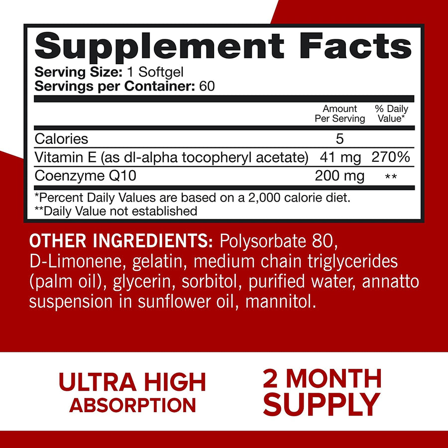 Qunol ultra coq10 extra strength 200 mg