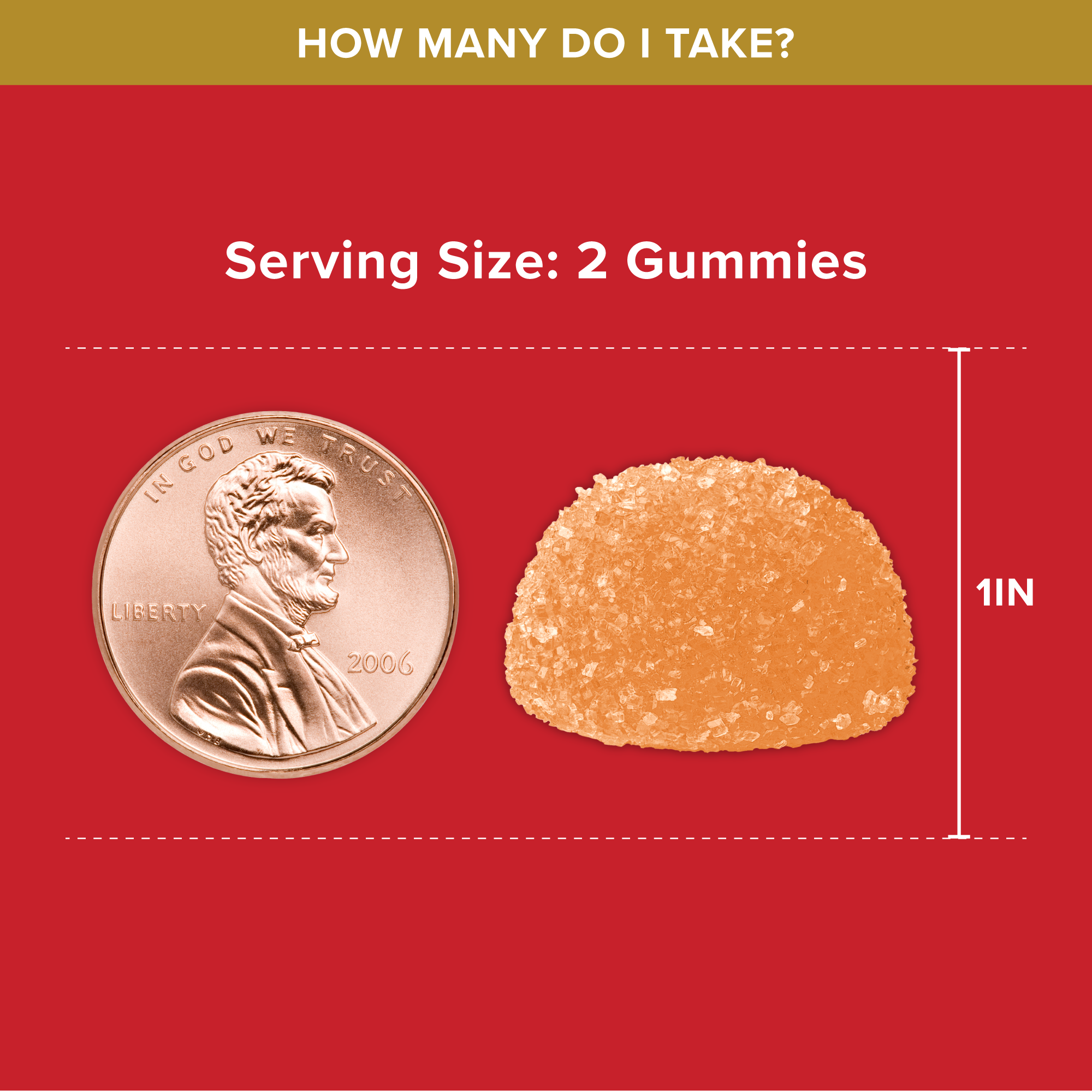 CoQ10 Gummies, 100mg, Rich Orange Flavor