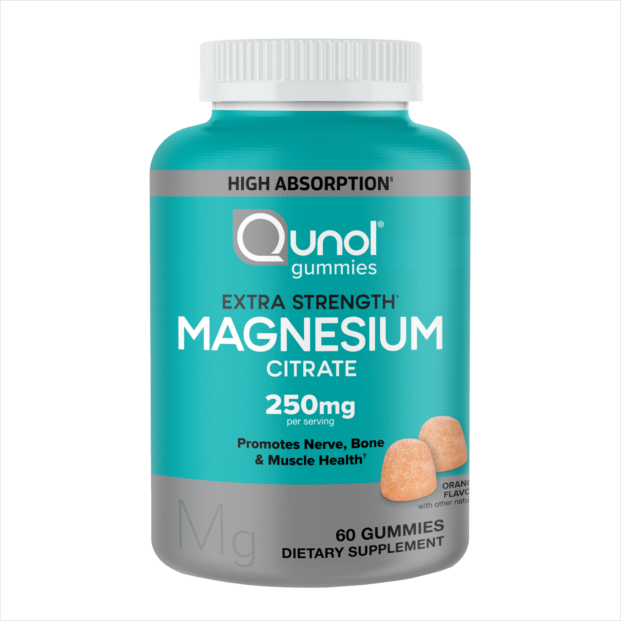 Magnesium Citrate Gummies, 250mg