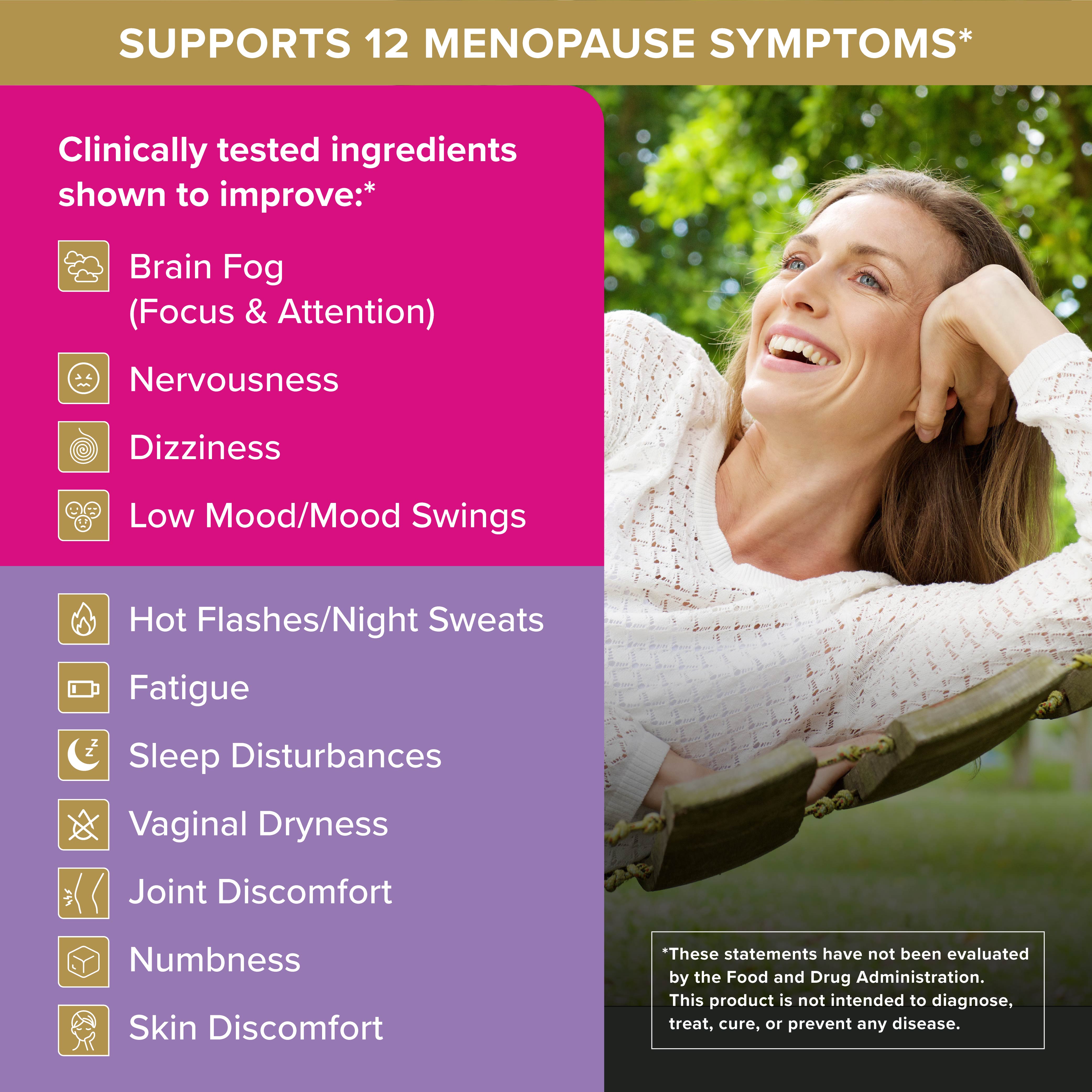 Menopause Relief Capsules + B6