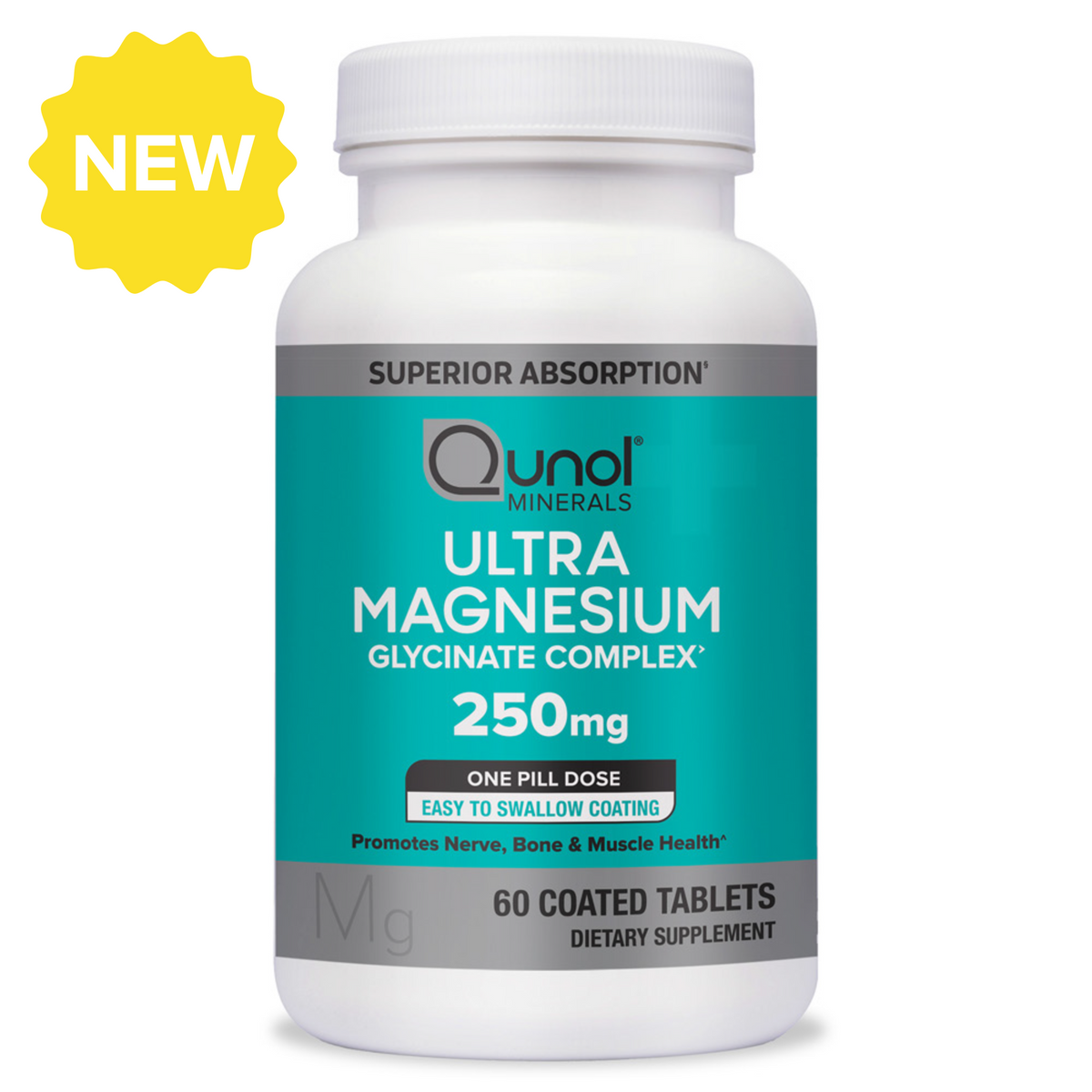 Ultra Magnesium Glycinate Complex, 250mg