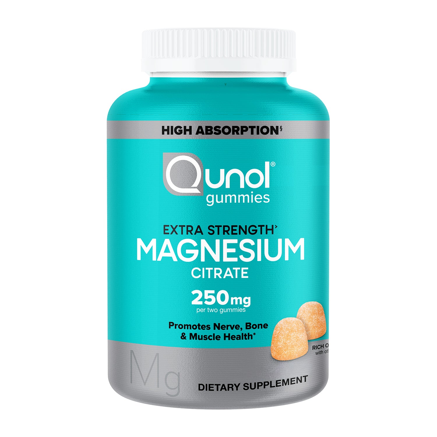 Magnesium Citrate Gummies, 250mg