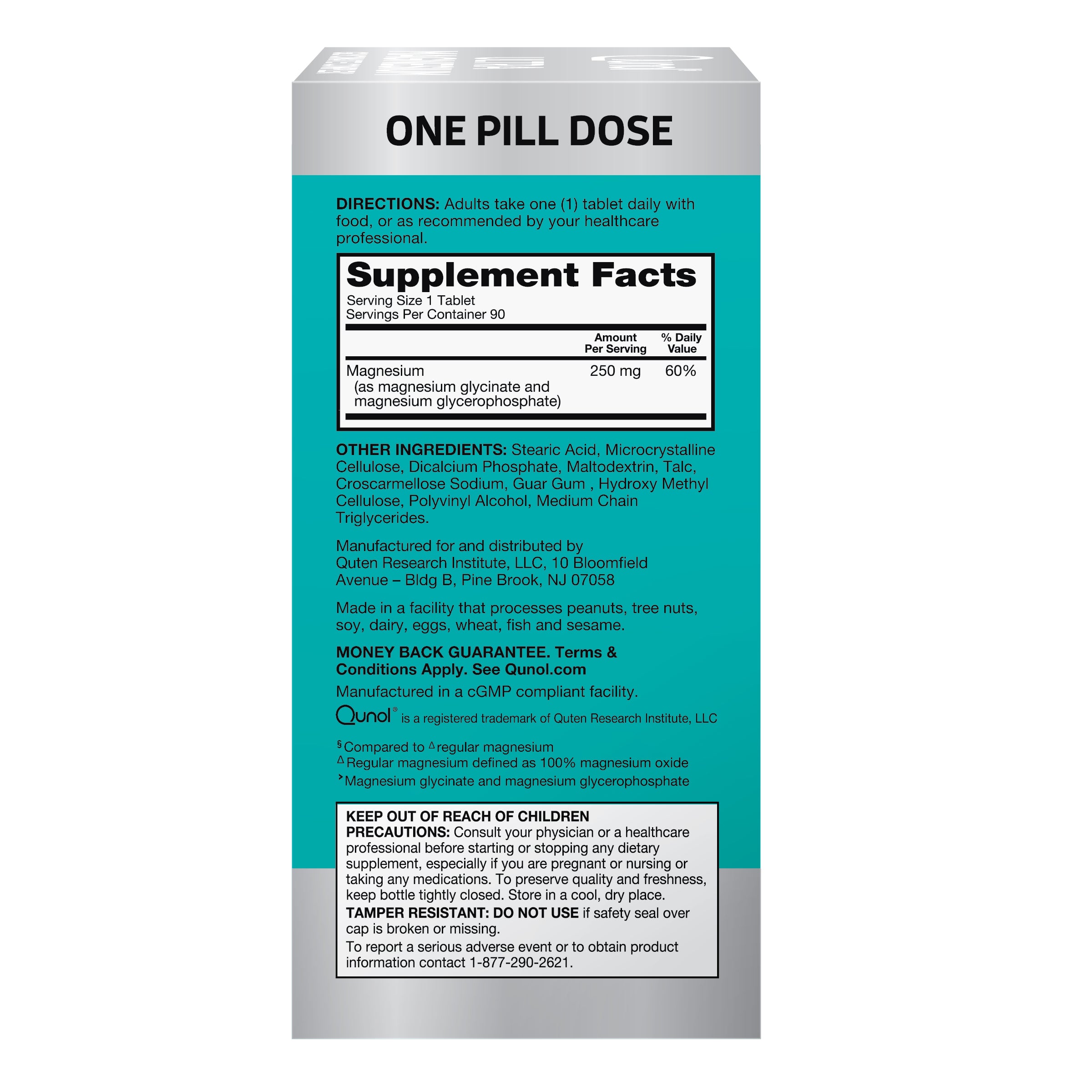 Ultra Magnesium Glycinate Complex, 250mg