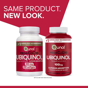 Mega Ubiquinol CoQ10, 100 mg