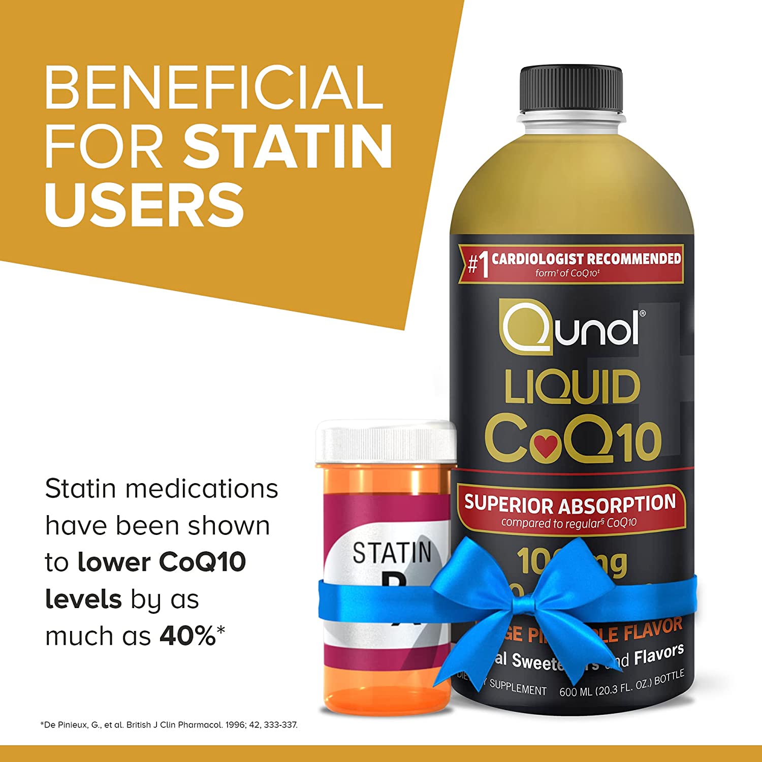 Qunol® Liquid CoQ10, 100 mg