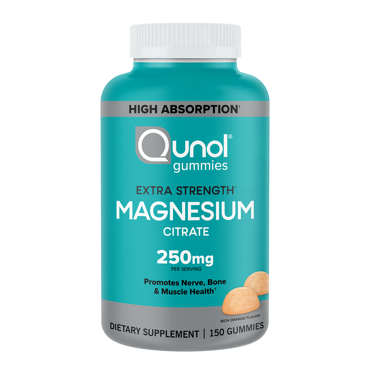 Magnesium Citrate Gummies, 250mg