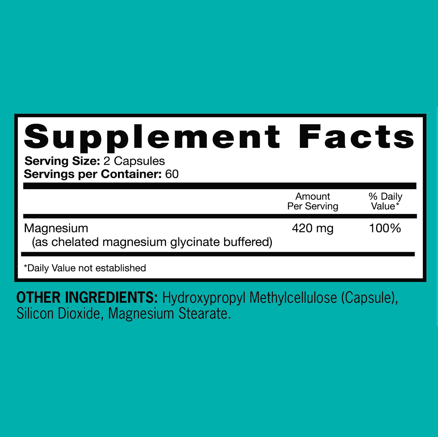 Extra Strength Magnesium, 420mg