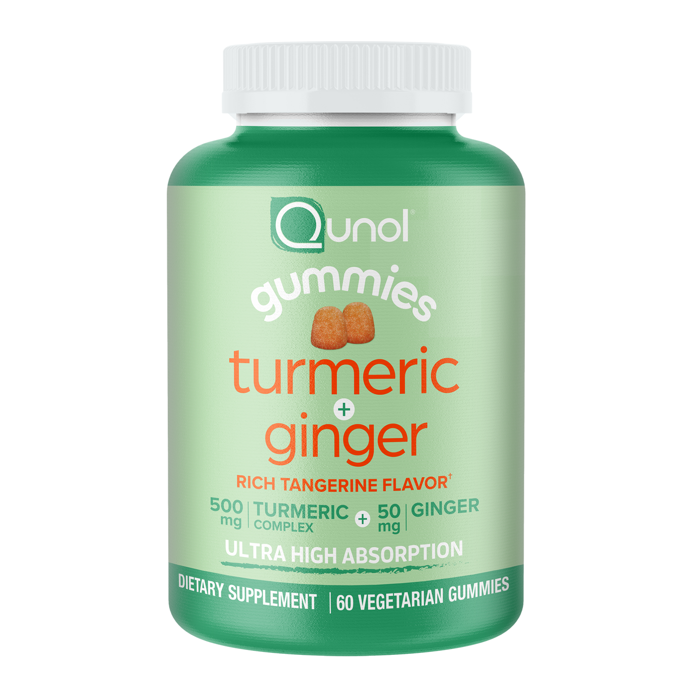 Vegetarian Turmeric + Ginger Gummies