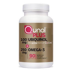 Qunol Plus Ubiquinol CoQ10 and Omega-3 Fish Oil