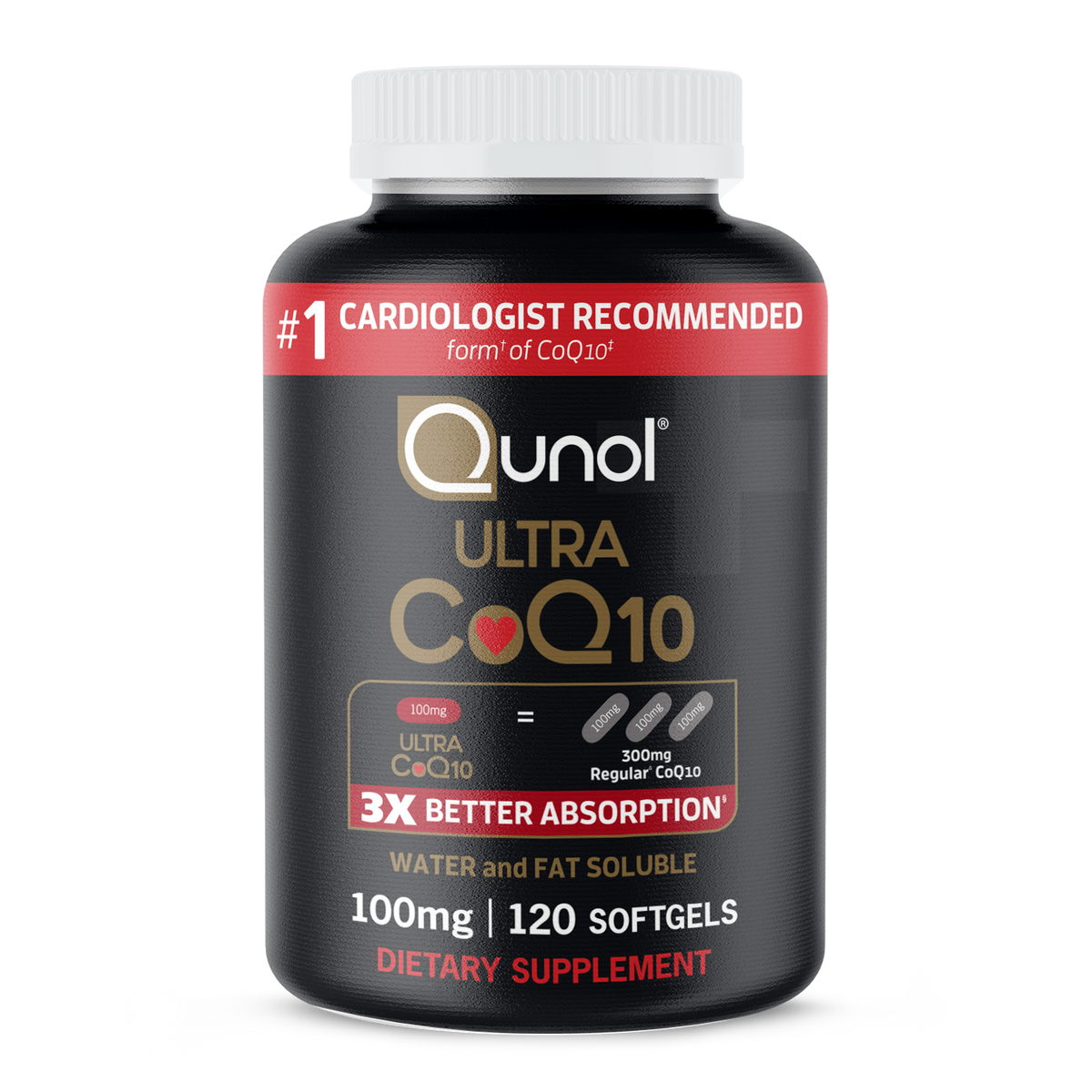 Ultra CoQ10, 100mg Softgels | Qunol