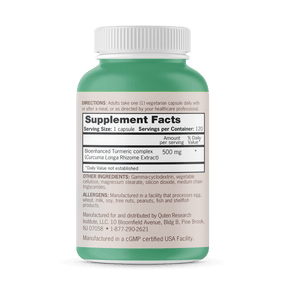 Vegetarian Turmeric Curcumin Complex, 500 mg